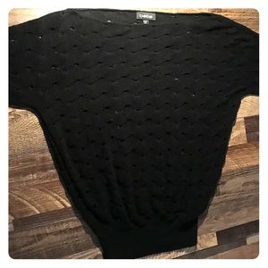 Bebe Black Womens Sexy Top